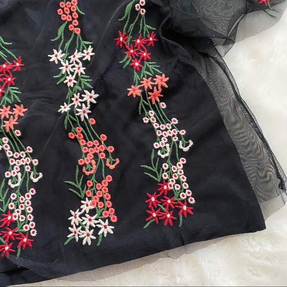 Zara kids black 2 layer top 11-12 - Picture 6 of 12